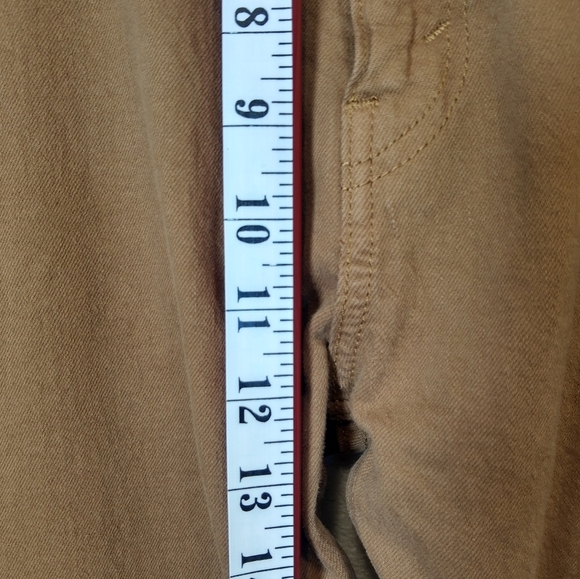 Levi's Men's 505 Regular Fit Jeans Medal Bronze Dark Khaki Size 38x34 - Picture 5 of 14